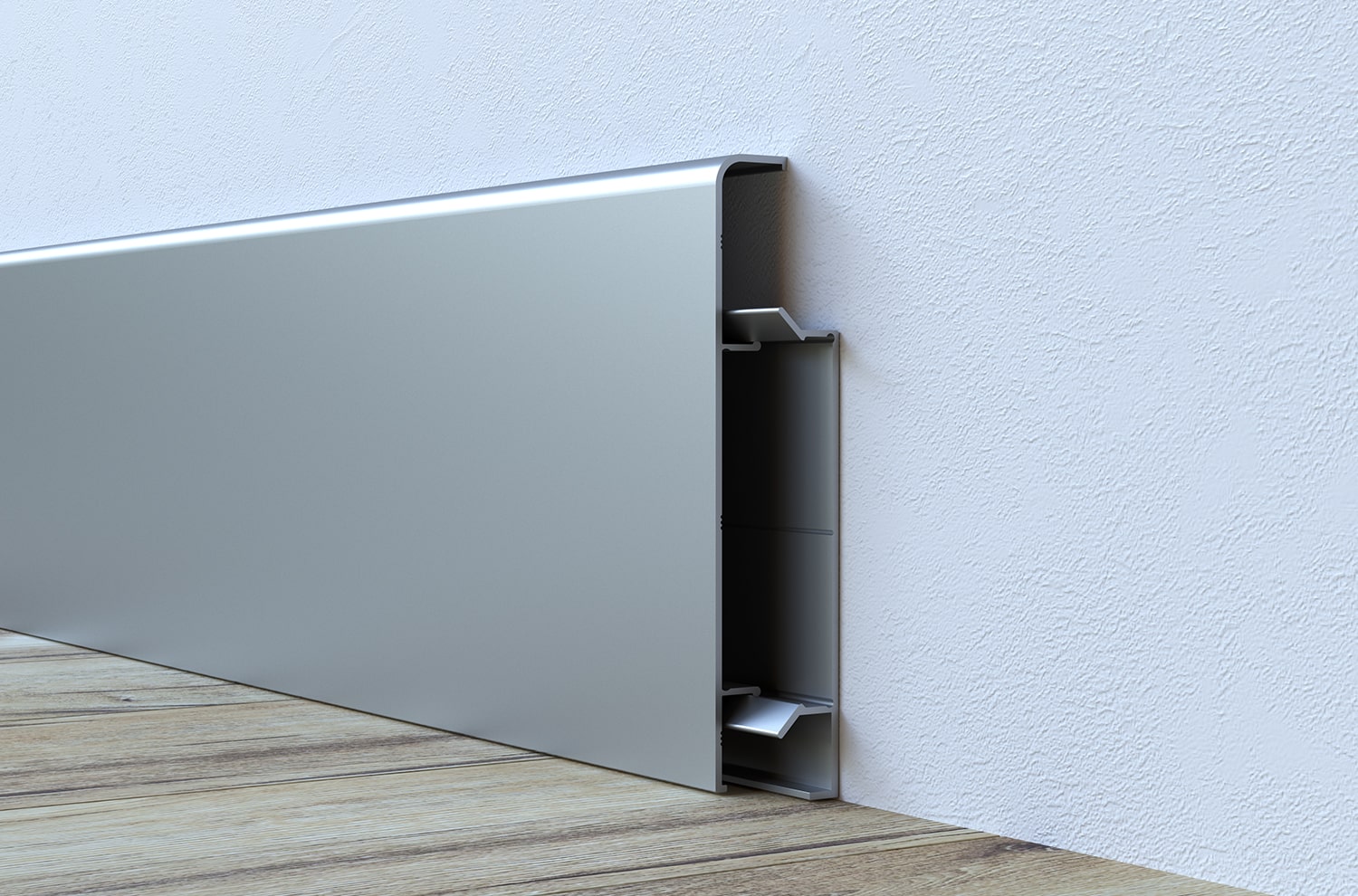 Skirting boards, cable organizators, stylish and customizable profiles