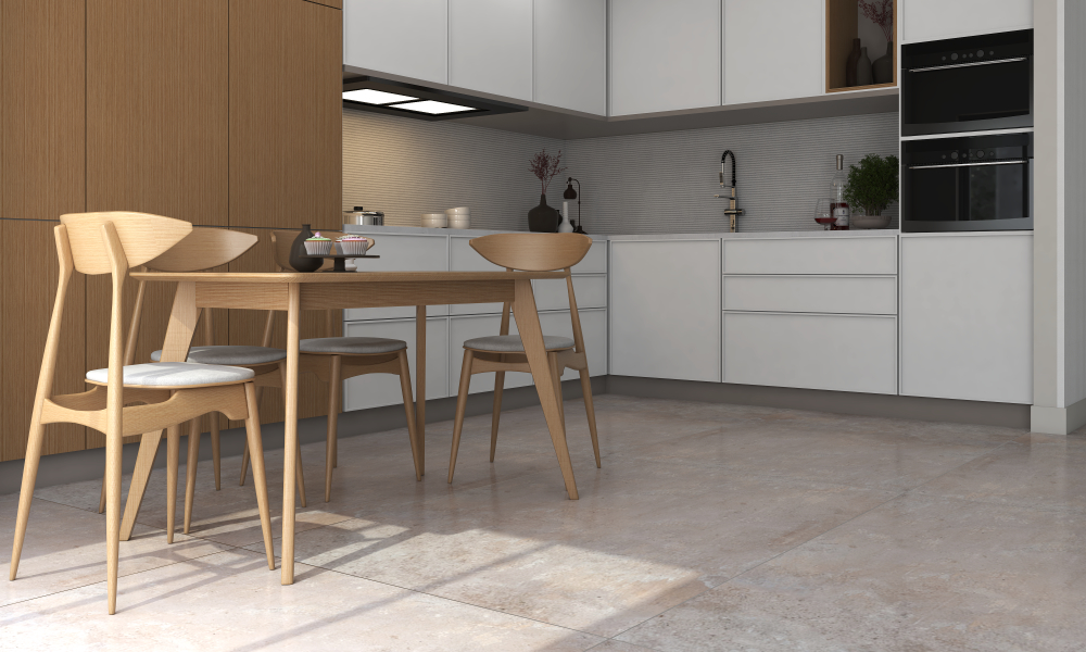 line aluminum flooring