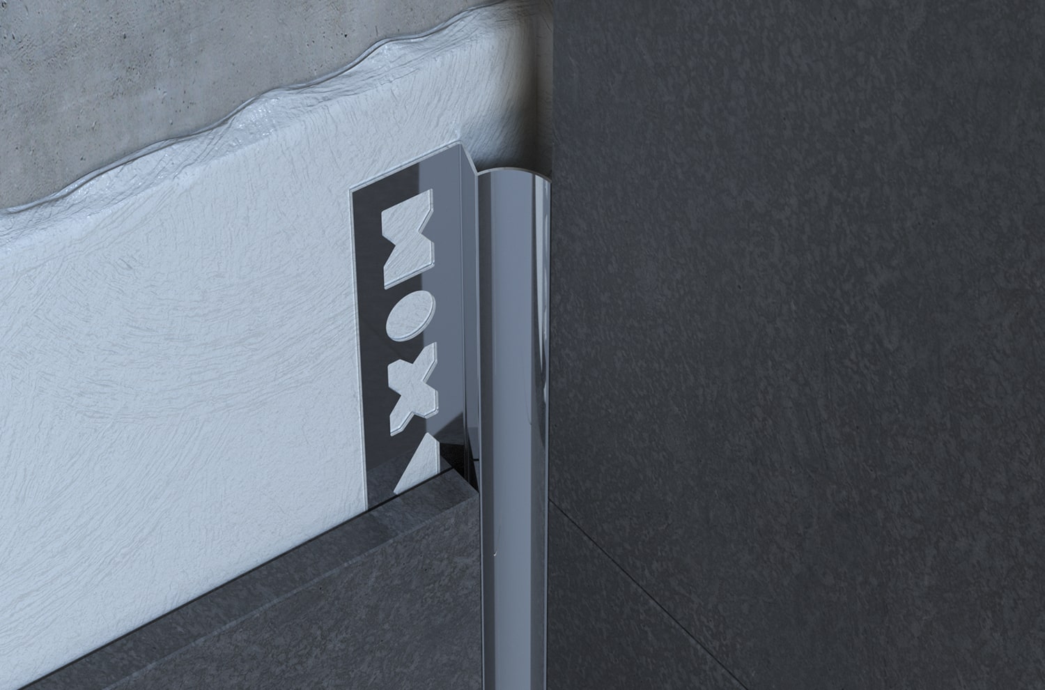 mps-c stainless steel border