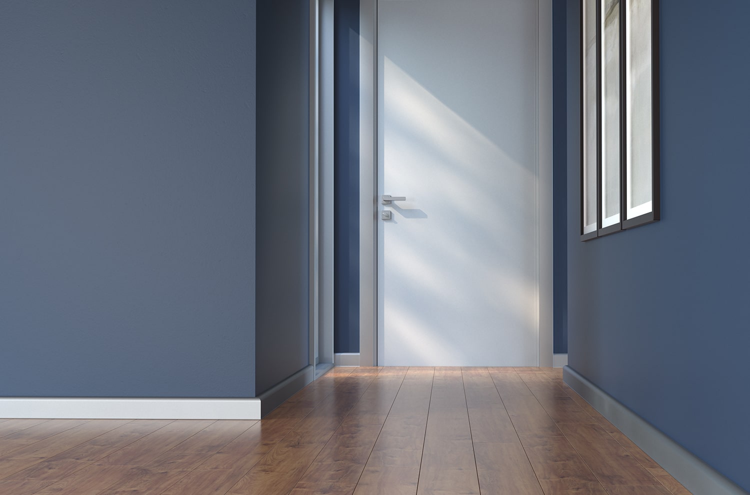 sentio aluminum skirting board