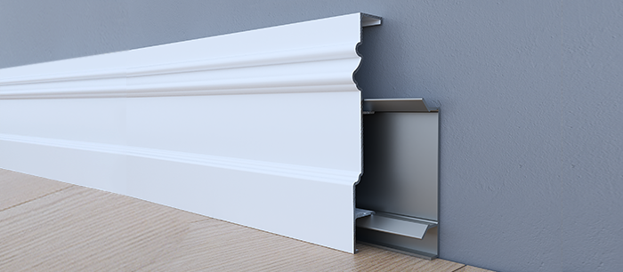 SOLE ALUMINUM SKIRTING BOARD