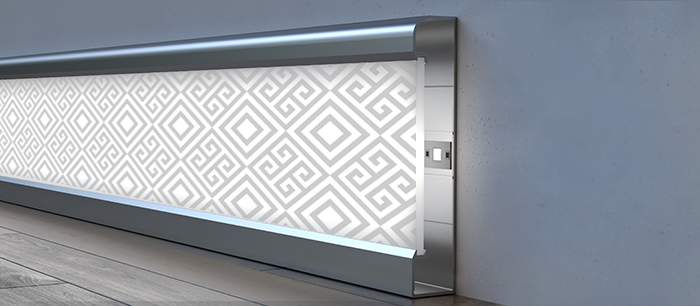 WISHLED ALUMINUM LED BASEBOARD